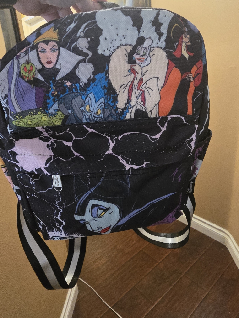 Disney Villains Ruz Mini Backpack Evil Queen Cruella Maleficent NWT